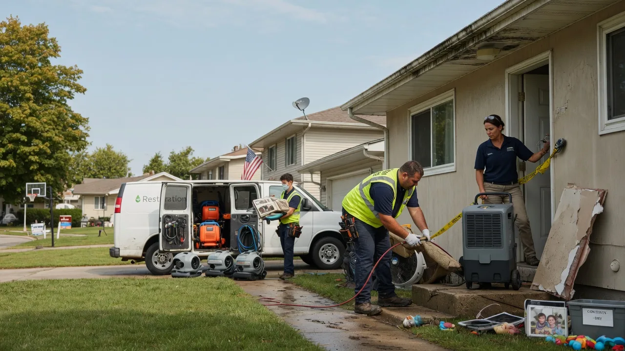 Water Damage Restoration in Linesville, PA near me